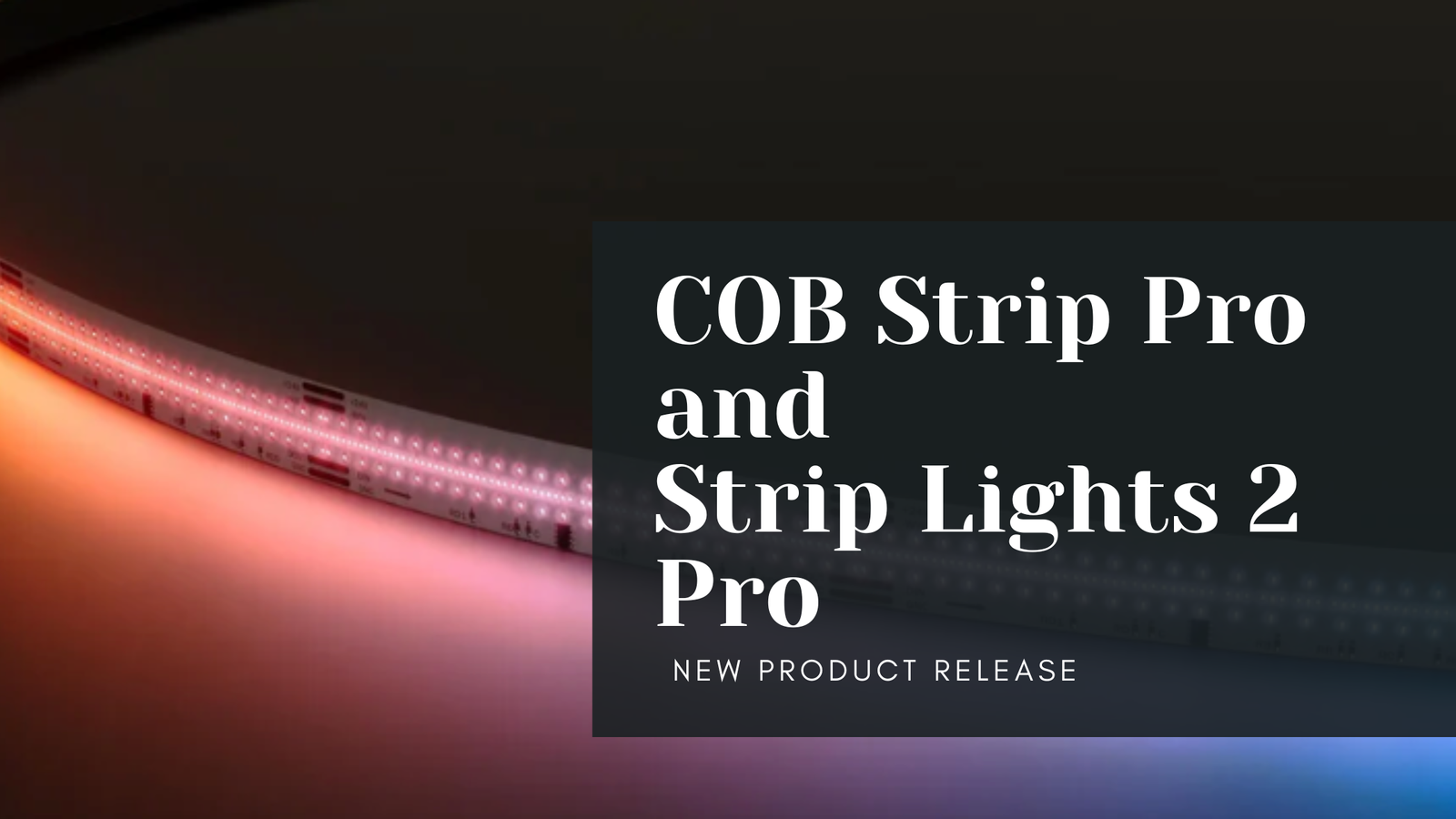 Govee Releases COB Strip Light Pro and Strip Lights 2 Pro