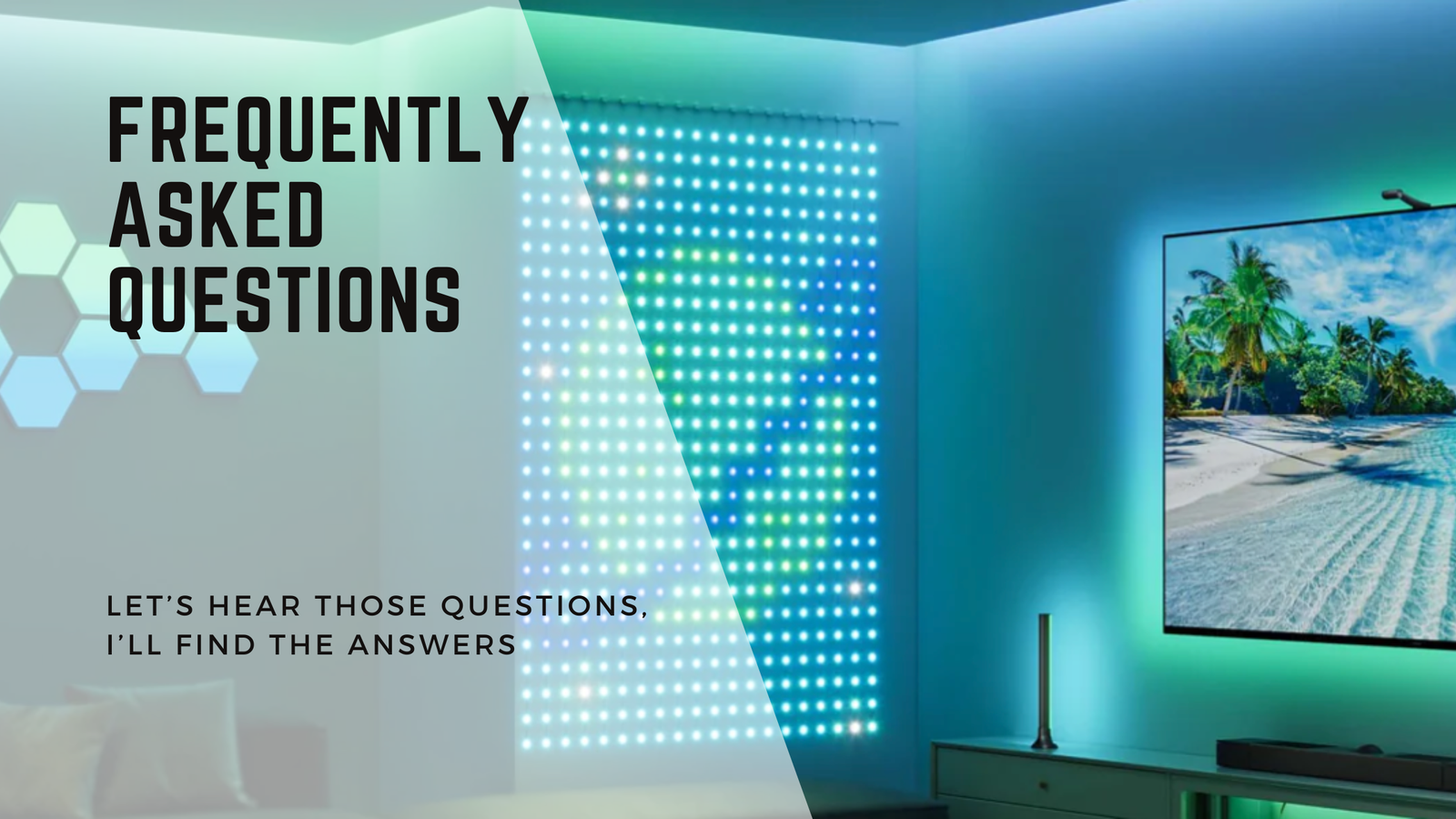 Banner reads "Frequently Asked Questions"